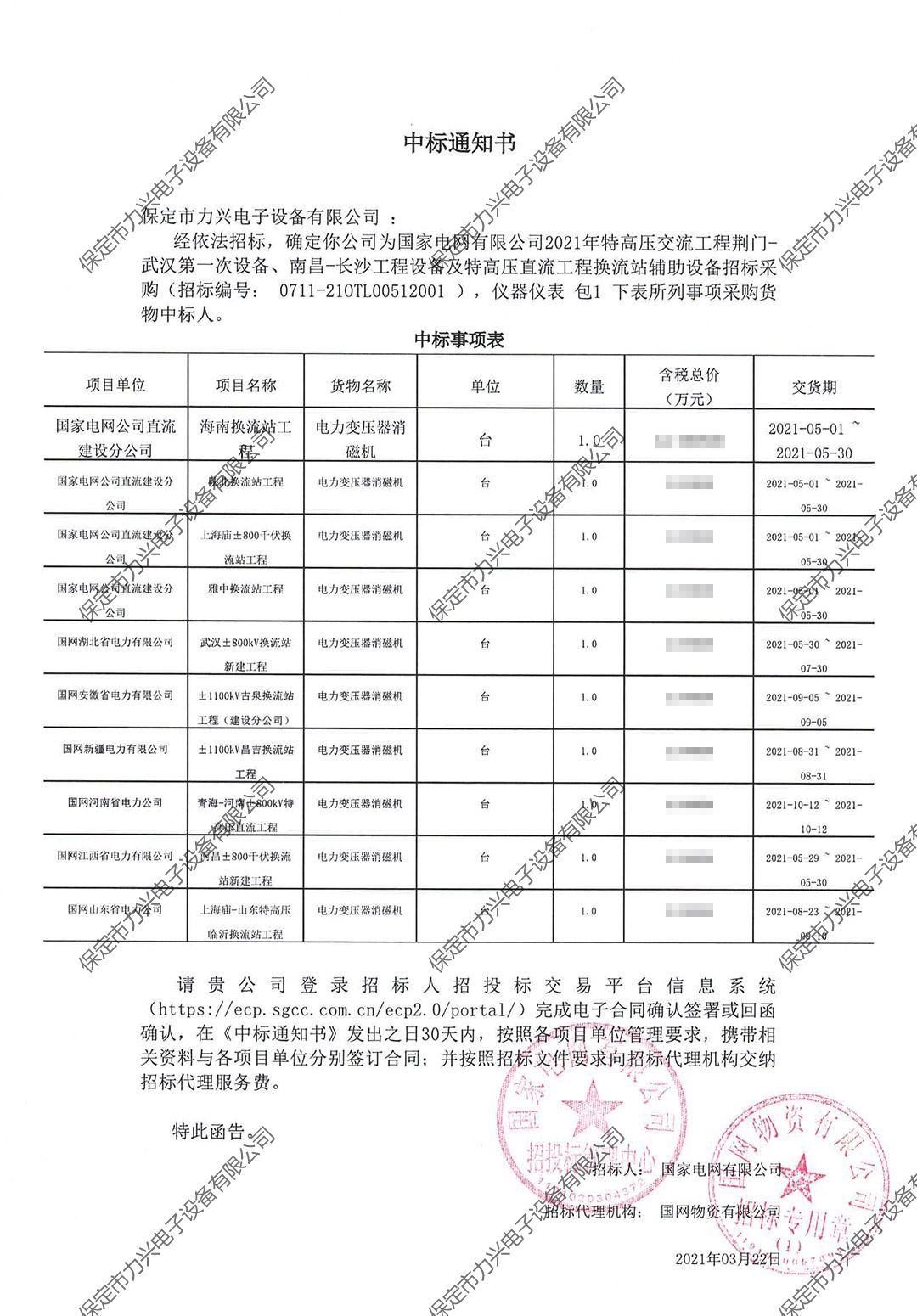 國家電網(wǎng)有限公司2021年特高壓交流工程荊門-武漢第一次設(shè)備、南昌-長沙工程設(shè)備及特高壓直流工程換流站輔助設(shè)備招標(biāo)采購.jpg